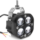 LED Amber/White Off-Road Spot Light Set, 10-32VDC, 6K Lumen - We-Supply