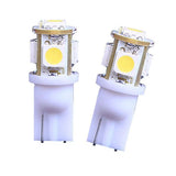 LED Replacement Lightbulb, T10, 5 LED, 2 pack