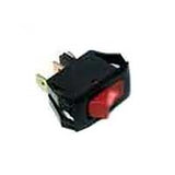 Lighted Rocker Switch Clear Lamp On/Off SPST 15A-125V .250" - We-Supply