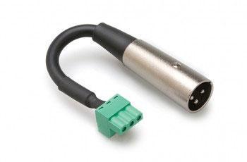 Low Voltage Adaptor, XLR 3 Pin Male to PHX3 Female - We-Supply
