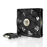 LS Muffin 120V AC Cooling Fan, 120x120x25mm - We-Supply