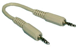 Media Star Audio Cable 3.5mm Stereo Plug to Plug, 6