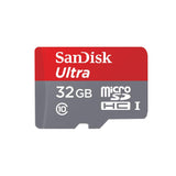 Micro SD Card with SD Adapter, 32 GB