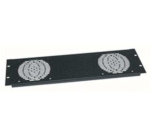 Middle Atlantic Fan Panel, Cutout for (2) 4.7" Fans - We-Supply