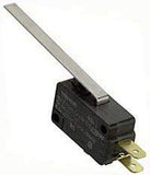 Mini Snap Action Momentary Switch SPDT 10A-125V Long Lever .250" - We-Supply