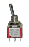 Miniature Toggle Switch On/On DPDT 5A-125V