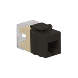 Modular RJ-11 Voice Jack, Black - We-Supply