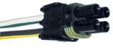 Multi-Pin Weather-Pak Connector: 4 Conductor Female Square - We-Supply