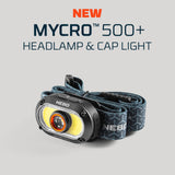 Mycro 500+ Rechargeable Headlamp & Cap Light
