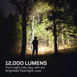 Nebo 12K Rechargeable 12,000 Lumen Flashlight - We-Supply