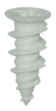 Nylon Wall Driller Anchors, #6, 100 pack - We-Supply