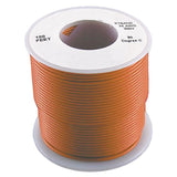 Orange 24 Gauge Stranded Wire, 100' Spool - We-Supply
