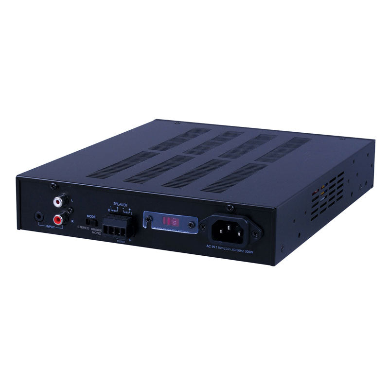 PulseAudio 2 Channel, Class D Amplifier, 60 Watts