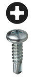 Phillips Pan Head Self Tapping Screws, #6 x 1/2", 100 pack - We-Supply