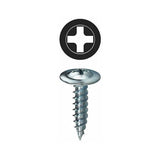 Phillips Wafer Head Metal Piercing Screw, #8" x 1/2", 100 pack - We-Supply
