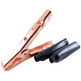 Plier Type Hippo Clip Kit, Copper Plated, 200 Amp - We-Supply