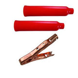 Plier Type Hippo Clip Kit, Solid Copper, 400 Amp