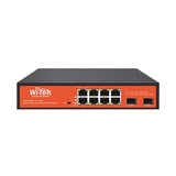 Network Switch, PoE,  24V & 48V, 8 Port