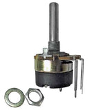 Potentiometer w/ Swtich, 24mm, Linear Taper, 10K ohm - We-Supply