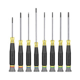 Precision Screwdriver Set, Slotted, Phillips, and Torx, 8 piece