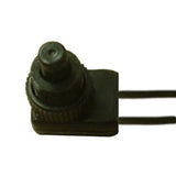 Pushbutton Canopy Switch SPST On/Off 6A-125V Wire Leads