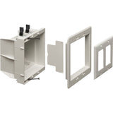 Recessed 2-Gang Box for AC or Low-Voltage - We-Supply