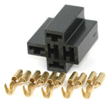 Relay Socket, 5 Pin Cube, Unwired - We-Supply