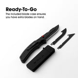 Replaceable Blade Drop Point Knife - We-Supply