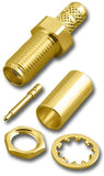 Reverse SMA Male Connector for RG58 - We-Supply