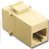 RJ45 Black FeedThru Cat5E For PatchPanel/Wallplate - We-Supply