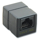 RJ45 Coupler, F/F RJ45 Wired Straight Through, Cat5E - We-Supply