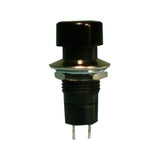 Round Pushbutton Switch On/Off SPST 3A-125V Solder Lug - We-Supply