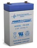 Sealed Lead Acid Battery, 6V 2.9AH - We-Supply