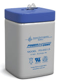 Sealed Lead Acid Battery, 6V 4.5AH - We-Supply