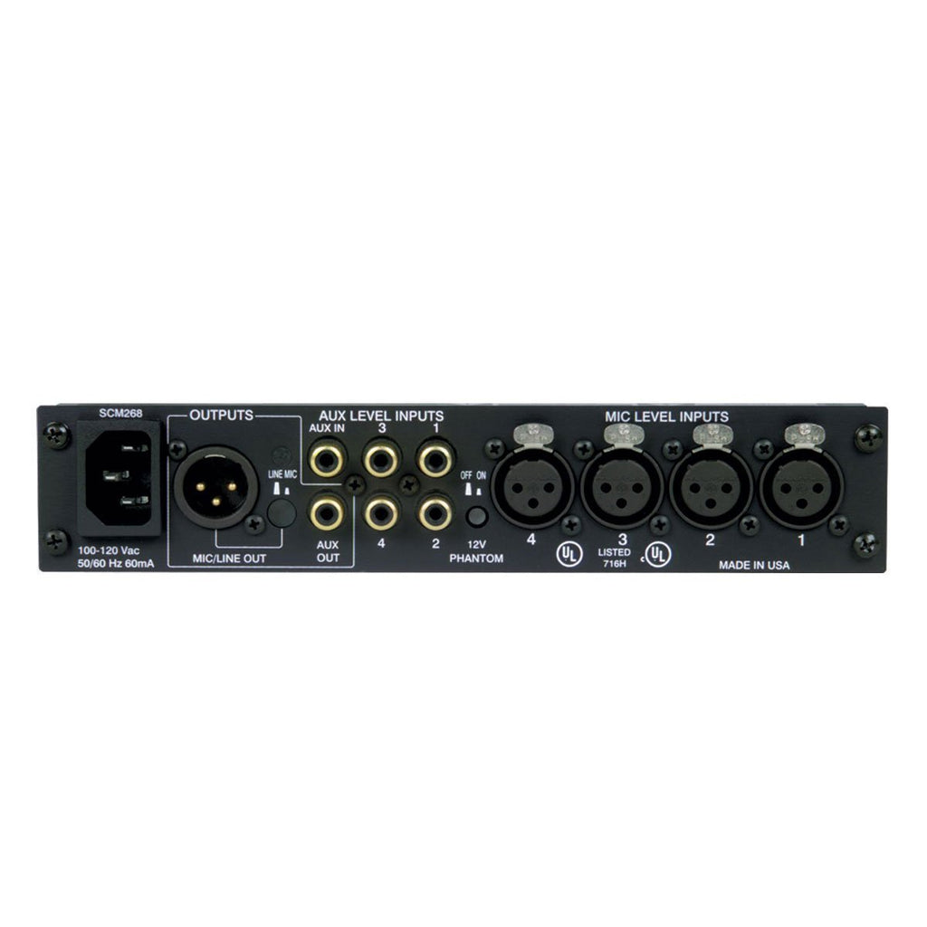 Shure 4 Channel Microphone Mixer - We-Supply