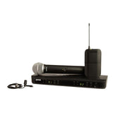 Shure UHF Wireless System: BLX1288/CVL, Lavalier/Handheld Microphones - We-Supply