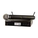 Shure UHF Wireless System: BLX24R/SM58, SM58 Handheld Microphone - We-Supply