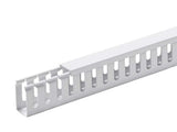 Slotted Finger Duct, White , 1.0" x 1.8" x 6 ft - We-Supply