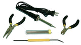 Soldering Iron Kit: 30 Watt Soldering Iron/Pliers/Cutters/Solder Aid/Solder
