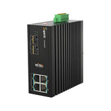 Superic Industrial PoE Switch, 4 Port + 2 SFP - We-Supply