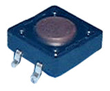 Tactile Switch SPST Off/(Momentary On) 50mA 12VDC Surface Mount - We-Supply