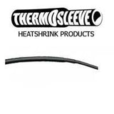 ThermoSleeve 1/16" 2:1 Black Heatshrink, 100' Roll - We-Supply