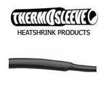 ThermoSleeve 1/2" 2:1 Black Heatshrink, 100' Roll - We-Supply
