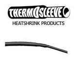 ThermoSleeve 1/8" 2:1 Black Heatshrink, 100' Roll - We-Supply