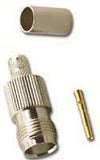 TNC Female Crimp Connector for RG59 - We-Supply