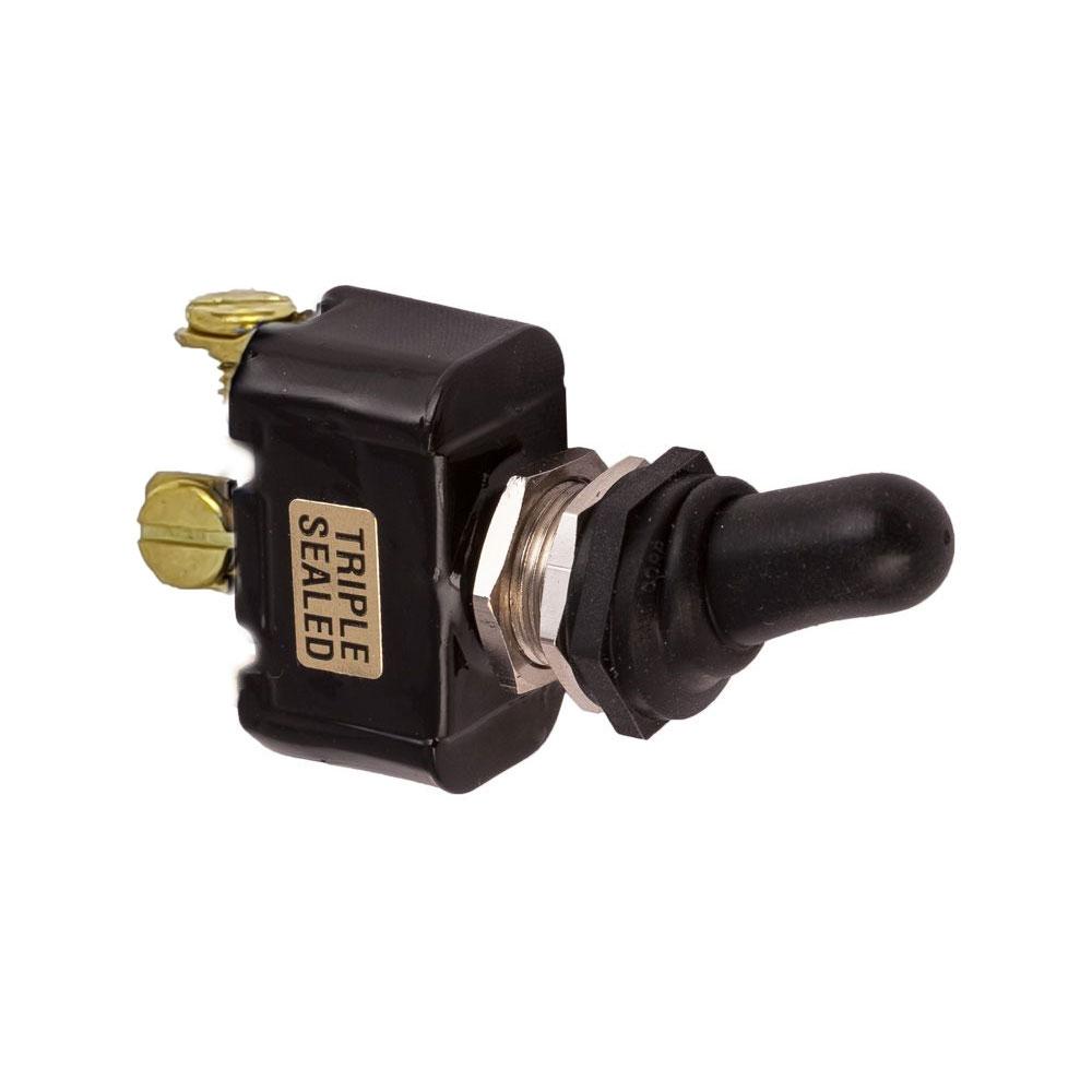 Triple Sealed Toggle Switch: On/Off SPST 12V/20A - We-Supply