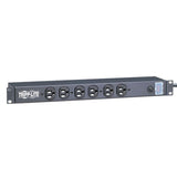 Rack Mounted PDU, 12 Outlet Power Strip, 15' Cord