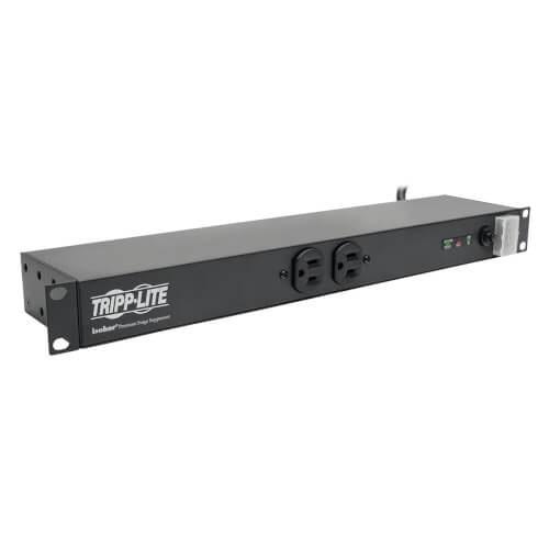 Tripp Lite Rack Mounted 12 Outlet Surge Suppressor, 15' Cord - We-Supply