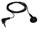 Universal FRS/GMRS/TV Earphone, Mono 3.5mm Plug, 42" Cord - We-Supply