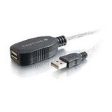 USB 2.0 A Male to A Female Active Extension Cable, 12 meters - We-Supply
